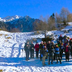 P1170340   Partecipanti 35. Guida Giorgio Sartori, con Lorenza Lorenzi.